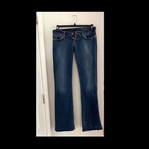 Low-Waisted Vintage Lucky Brand Dungarees